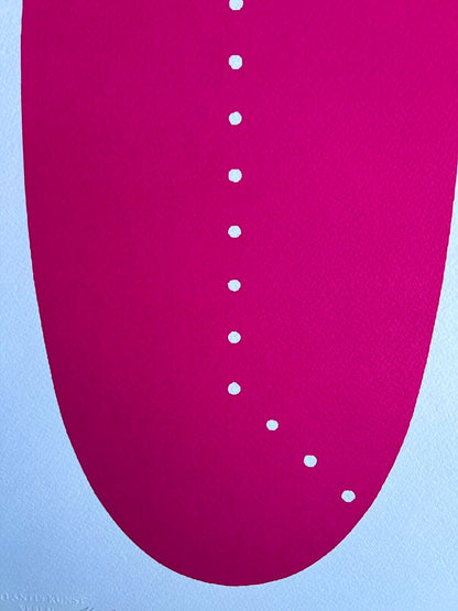 Lucio Fontana Lithograph 1978 - Coa Signed In Pen (Hand Numbered)