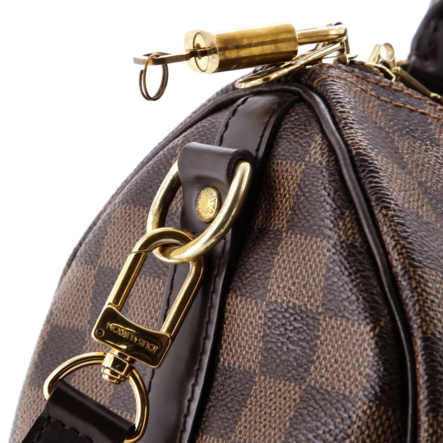 Louis Vuitton Speedy Bandouliere Bag Damier 25