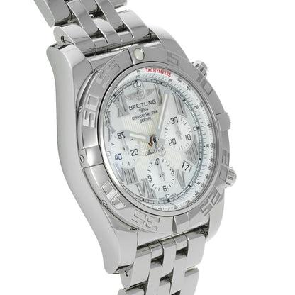 Breitling Chronomat 44 Ab0110 White Case Size 4444Mm Men'S Used Watch #221621