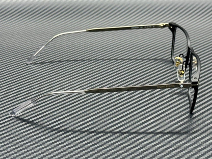 MONT BLANC MB0396ON 007 Black Gold Men's 54 mm Eyeglasses