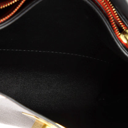 Valentino Garavani Vring Shoulder Bag Printed Leather Small