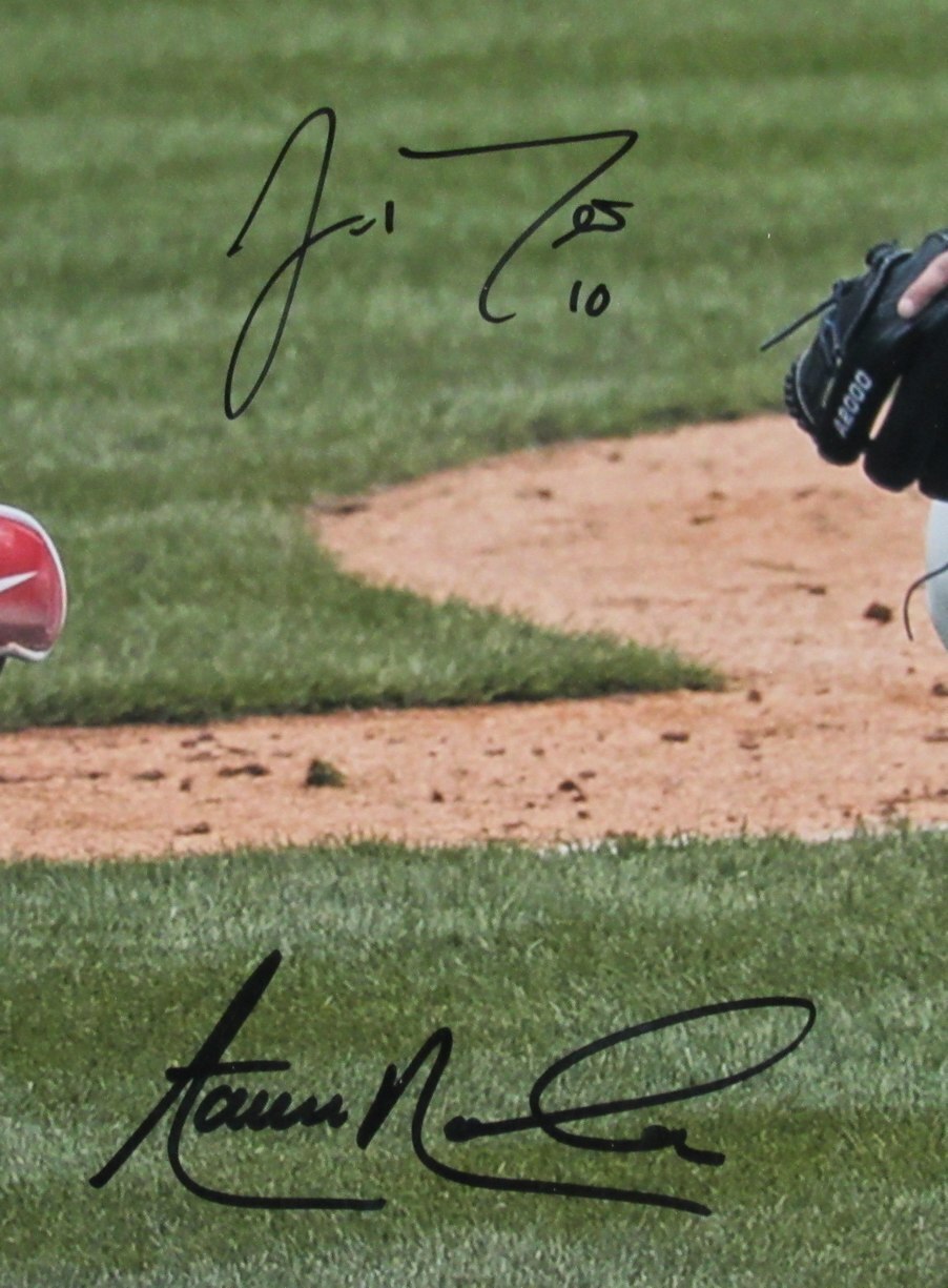 J.T. Realmuto/Aaron Nola Dual-Signed 16X20 Photo