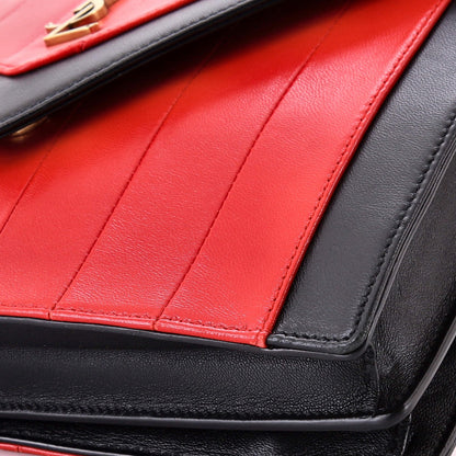 Saint Laurent Gaby Envelope Satchel Vertical Quilted Leather