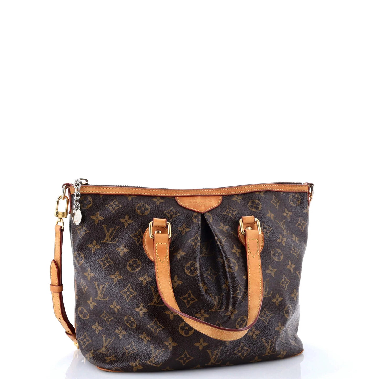Louis Vuitton Palermo Handbag Monogram Canvas Pm