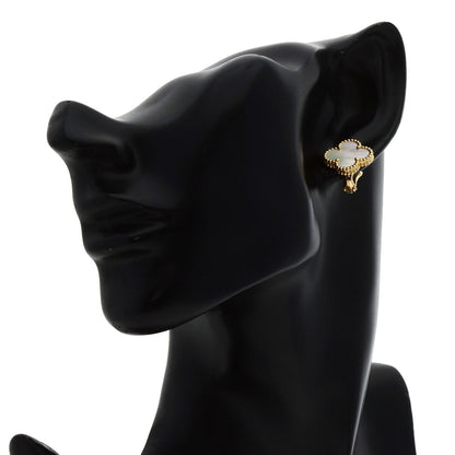 Van Cleef & Arpels Earring Vintage Alhambra K18
