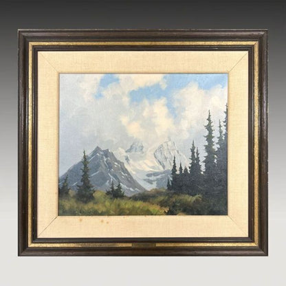 Karl E. Wood (Canadian) Mt. Robson Original