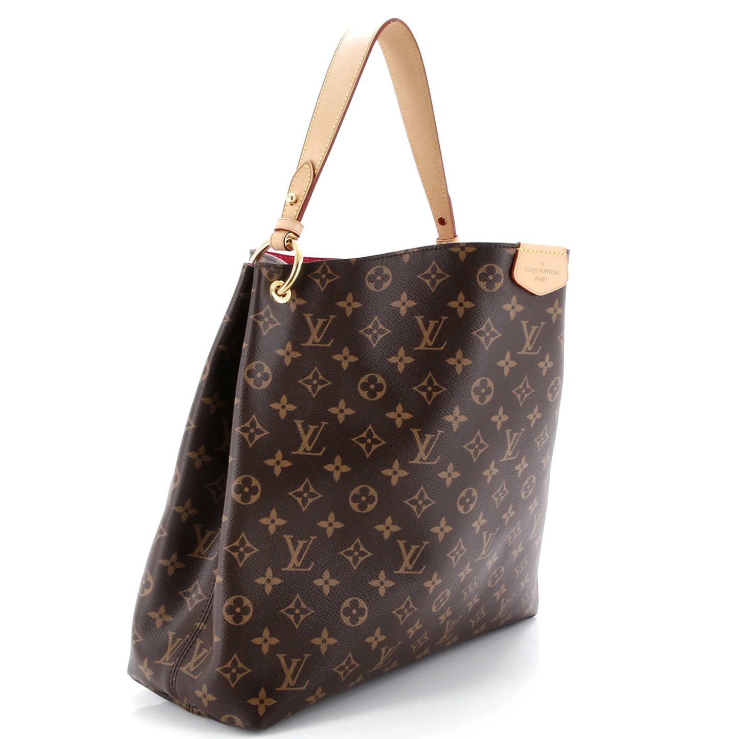 Louis Vuitton Graceful Handbag Monogram Canvas Mm