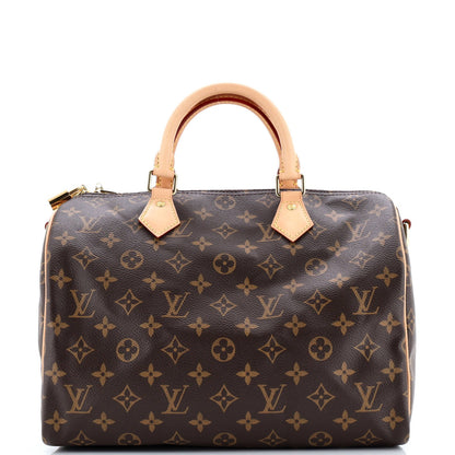 Louis Vuitton Speedy Bandouliere Bag Monogram Canvas 30