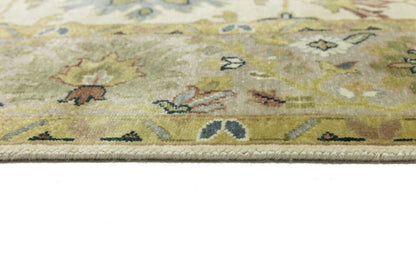Handmade Osh Chobi Floral Style Peshawar Rug