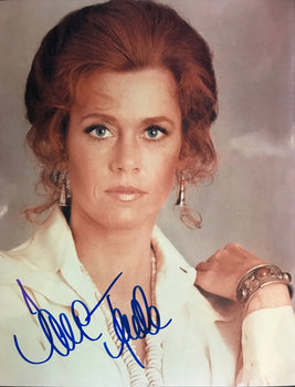 Jane Fonda Autographed 8X10 Celebrity Photo