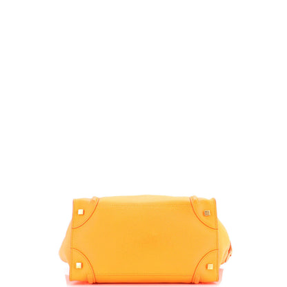 Celine Luggage Bag Grainy Leather Mini