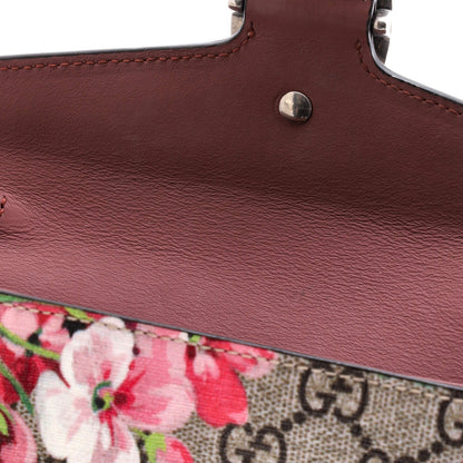 Gucci Dionysus Chain Wallet Blooms Print Gg Coated Canvas Long