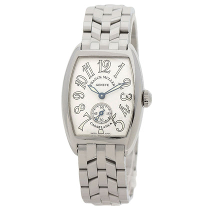 Franck Muller Tonneau Curvex Watches 1750S6 Stainless Steel/Stainless Steel ...