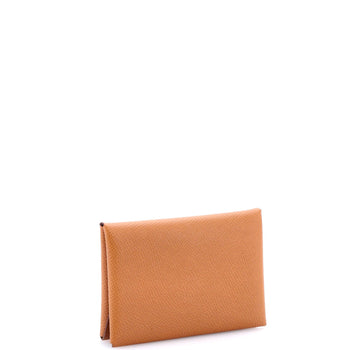 Hermes Calvi Duo Card Holder Epsom