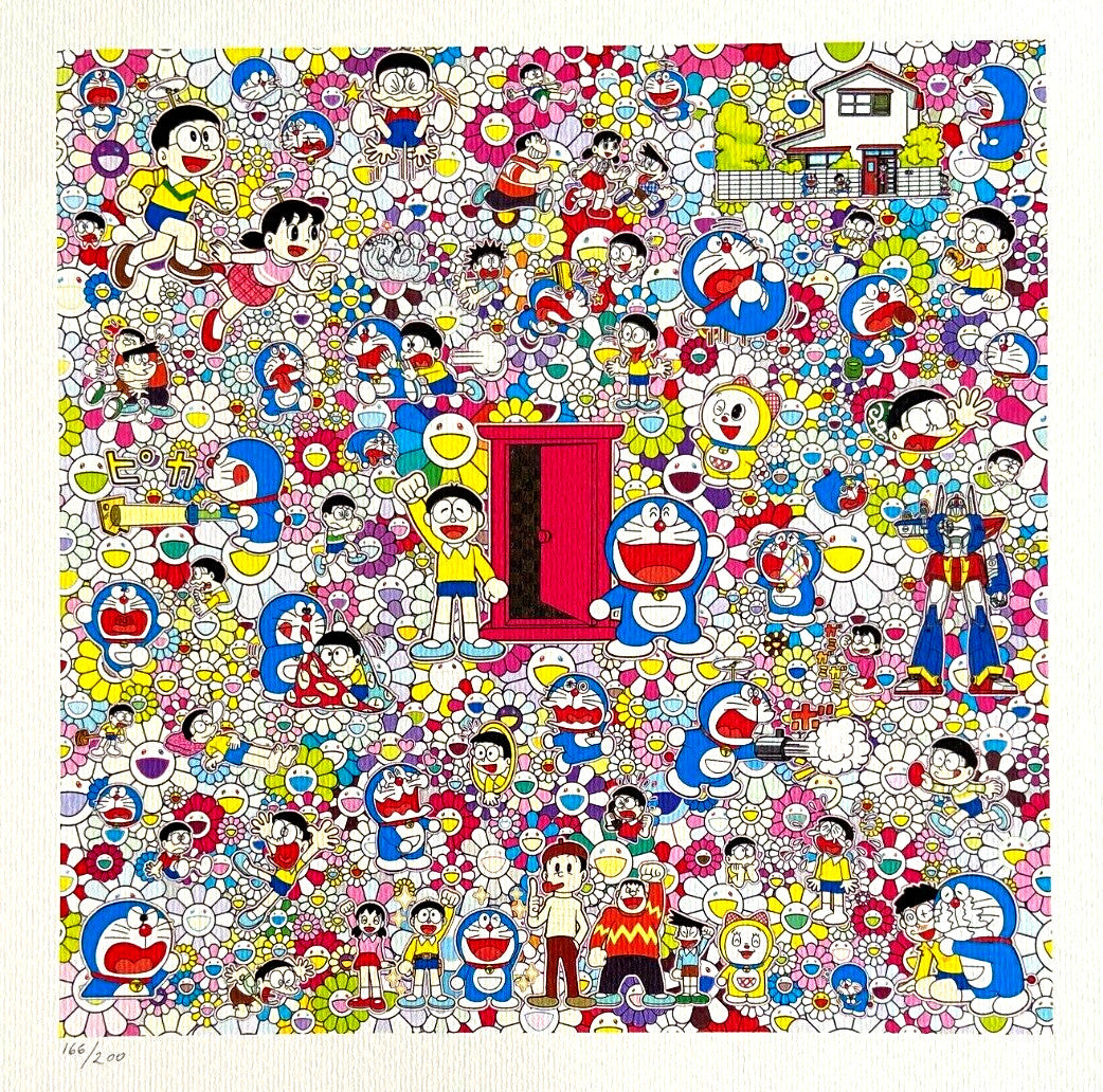 Takashi Murakami Lithograph Mori Art-Museum Coa Limited Edition