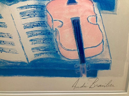 Andre Brasilier "Harmony At Dusk" Lithograph