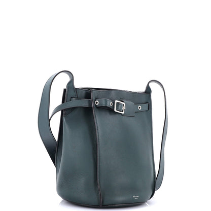 Celine Long Strap Big Bag Bucket Leather