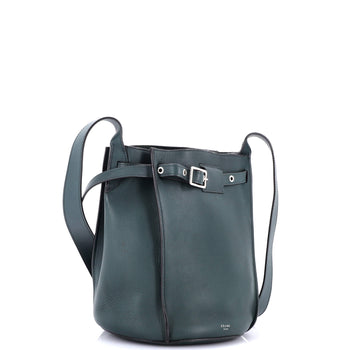Celine Long Strap Big Bag Bucket Leather
