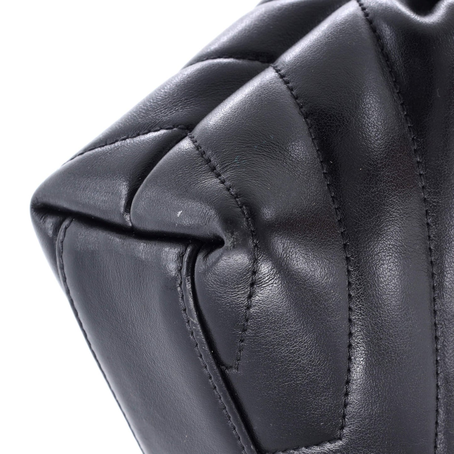 Saint Laurent Loulou Shoulder Bag Matelasse Chevron Leather Toy