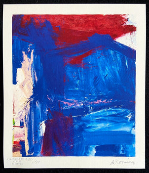 Willem De Kooning Action Painting Coa Signed Numbered In Pencil