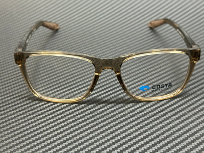 COSTA DEL MAR 6A8024 02 Taupe Crystal Men's 52 mm Eyeglasses