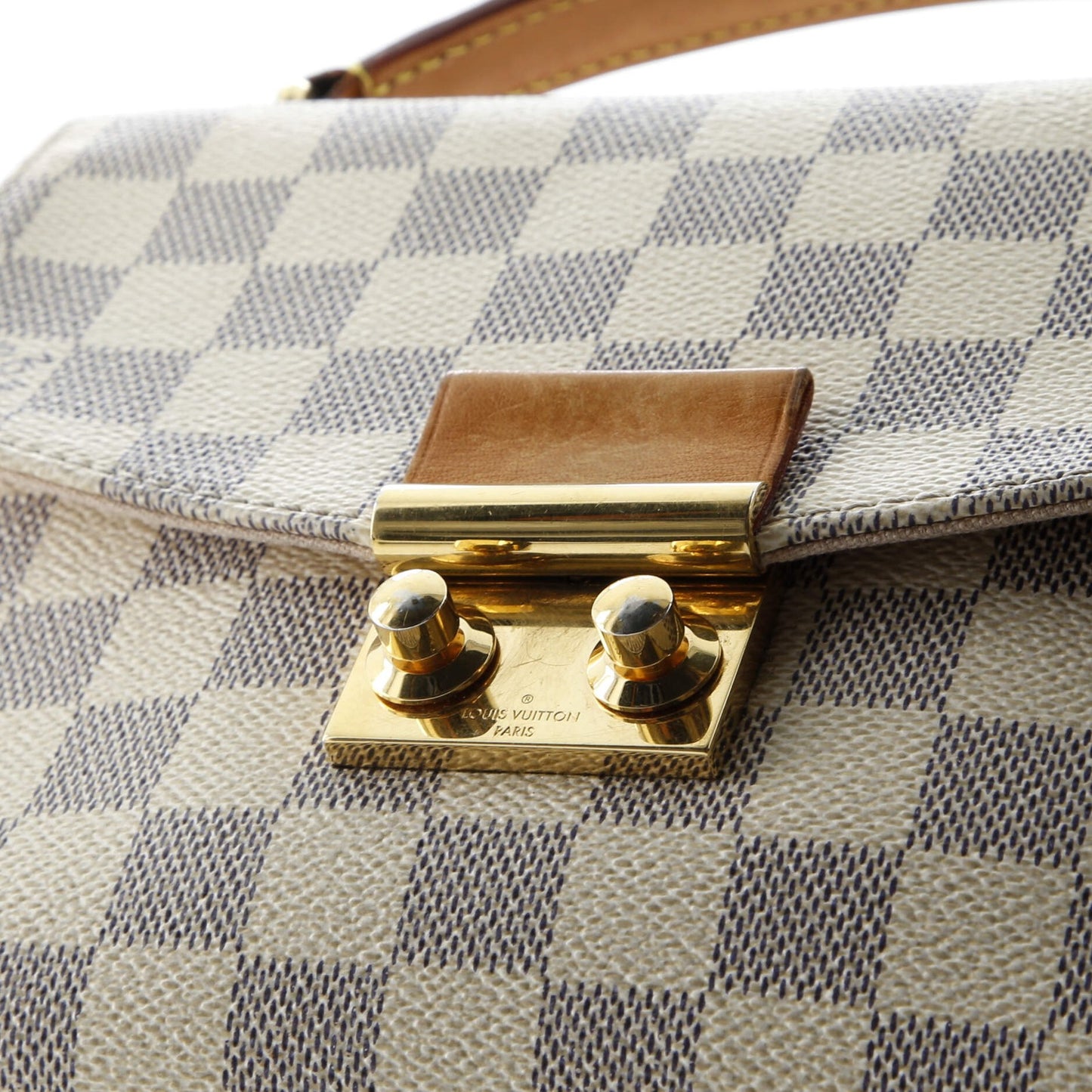 Louis Vuitton Croisette Handbag Damier