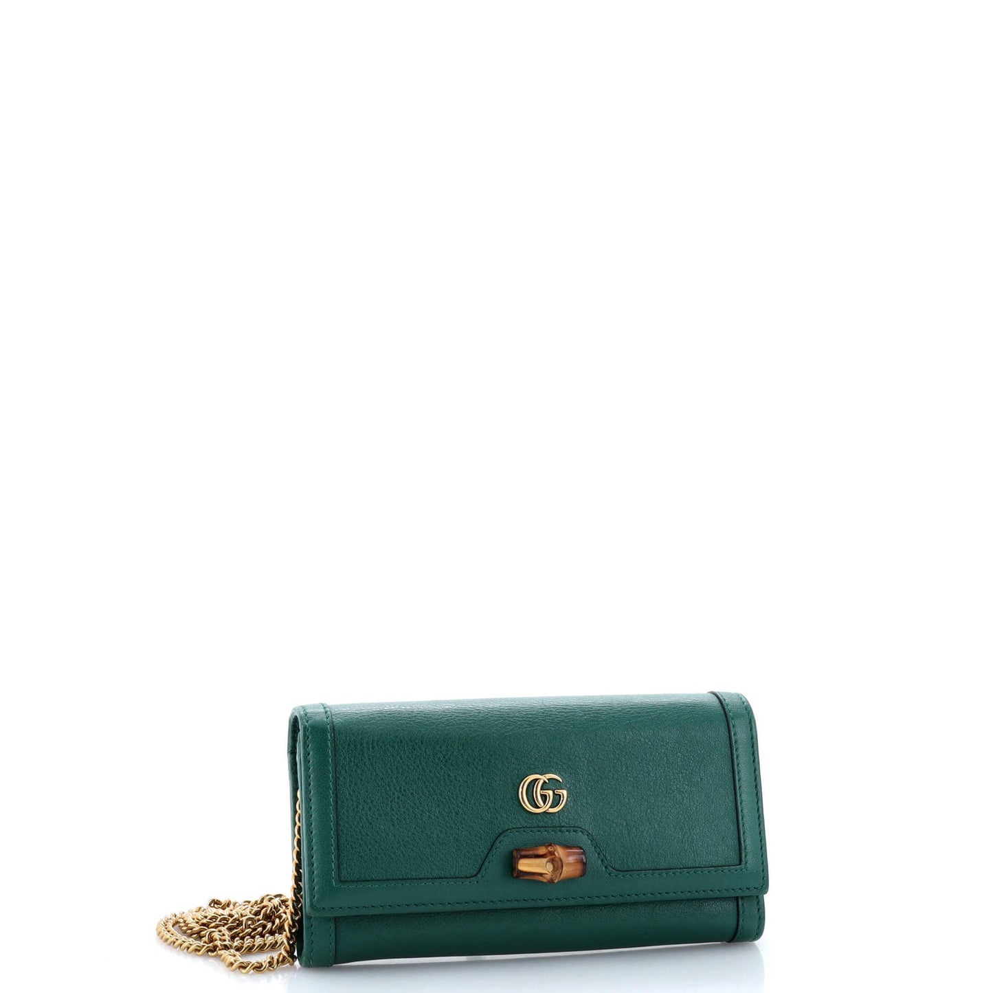 Gucci Diana Wallet On Chain Leather