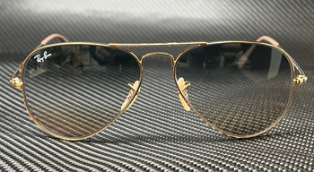 Ray Ban Rb3689 001 Gd Aviator Arista Gold 62 Mm Unisex Sunglasses
