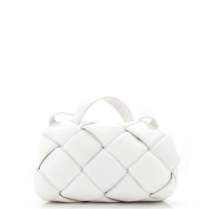 Bottega Veneta Top Handle Shoulder Bag Padded Maxi Intrecciato Leather