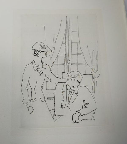 1953 1St Edition Le Bal Du Comte D'Orgel Radiguet/Cocteau Limited 250 Etching