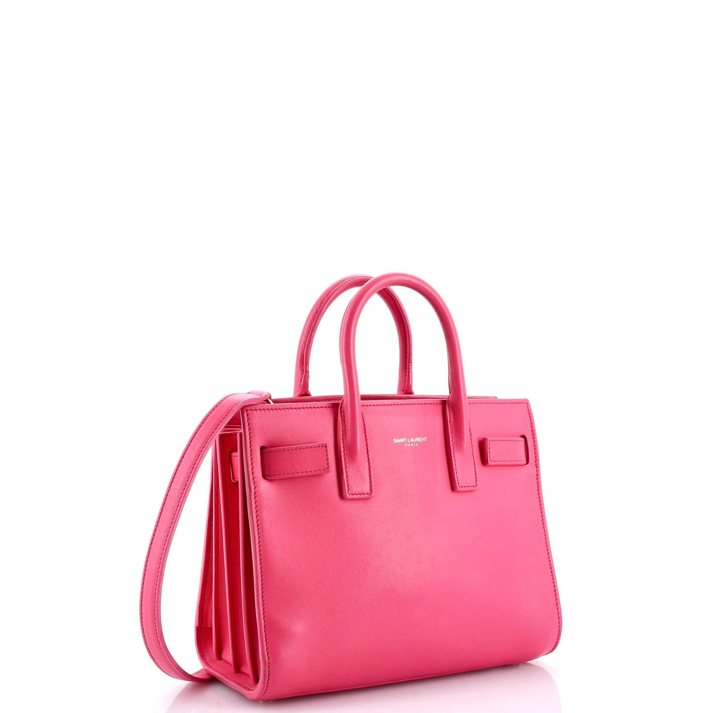 Saint Laurent Sac De Jour Bag Leather Nano