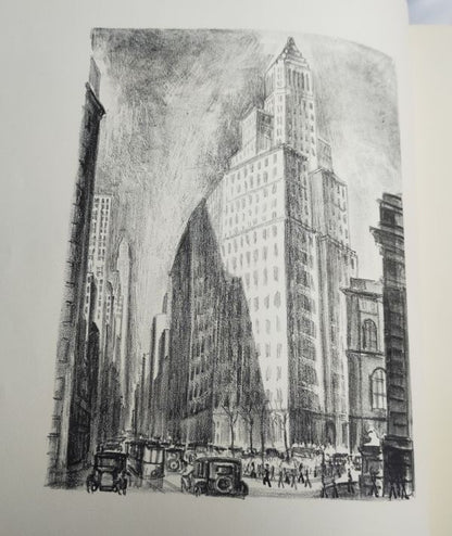 Paul Morand New-York 1931 W/ 30 Lithographs By Adriaan Lubbers Limited Edition