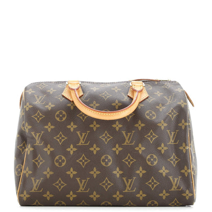 Louis Vuitton Speedy Handbag Monogram Canvas 30