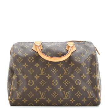 Louis Vuitton Speedy Handbag Monogram Canvas 30