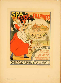 Maitres De L'Affiche Original Vintage Poster Ferme De Frahinfaz By Crespin 1896