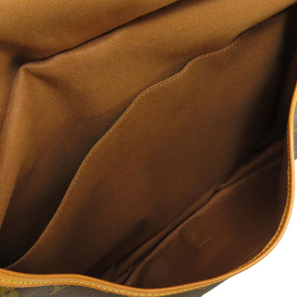 canvas LOUIS VUITTON M42254 Samuel 35 Shoulder Bag Monogram