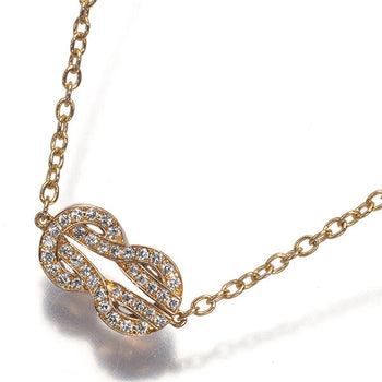 Fred Bracelet Chance Infinie Diamond Medium 18K 750 Rose Gold