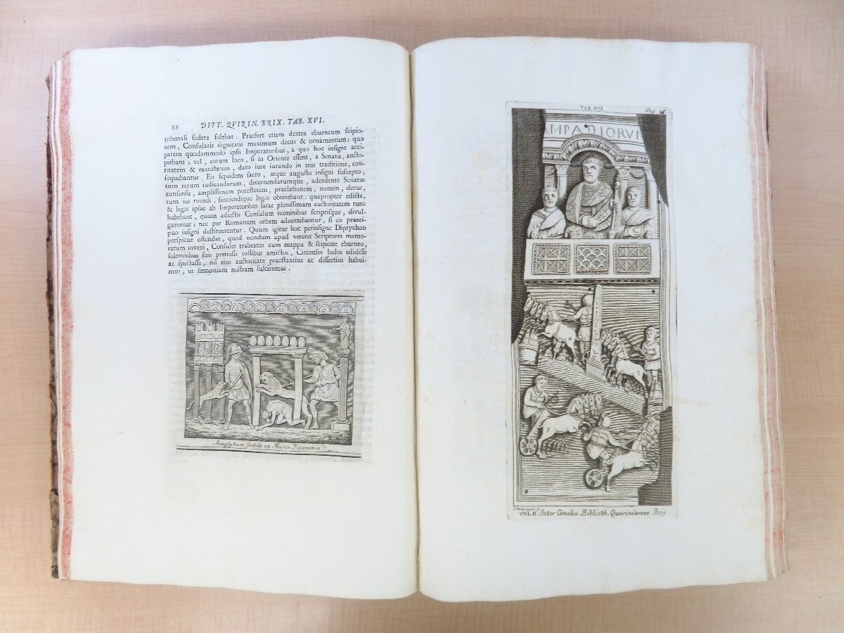 Antonio Francesco Gori Thesaurus Veterum Diptychorum 1759 1St Engravings