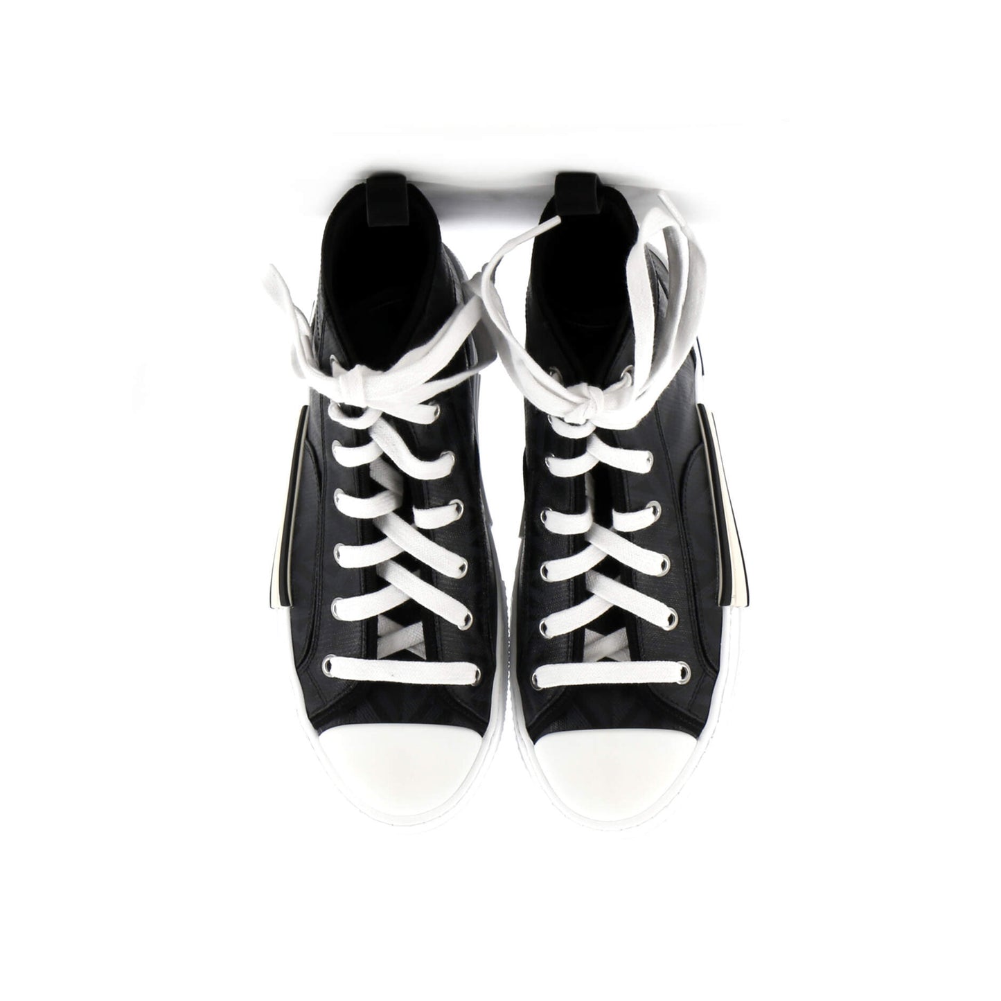 Christian Dior Men'S B23 High-Top Sneakers Cd Diamond Coated Canvas