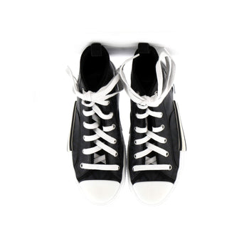 Christian Dior Men'S B23 High-Top Sneakers Cd Diamond Coated Canvas