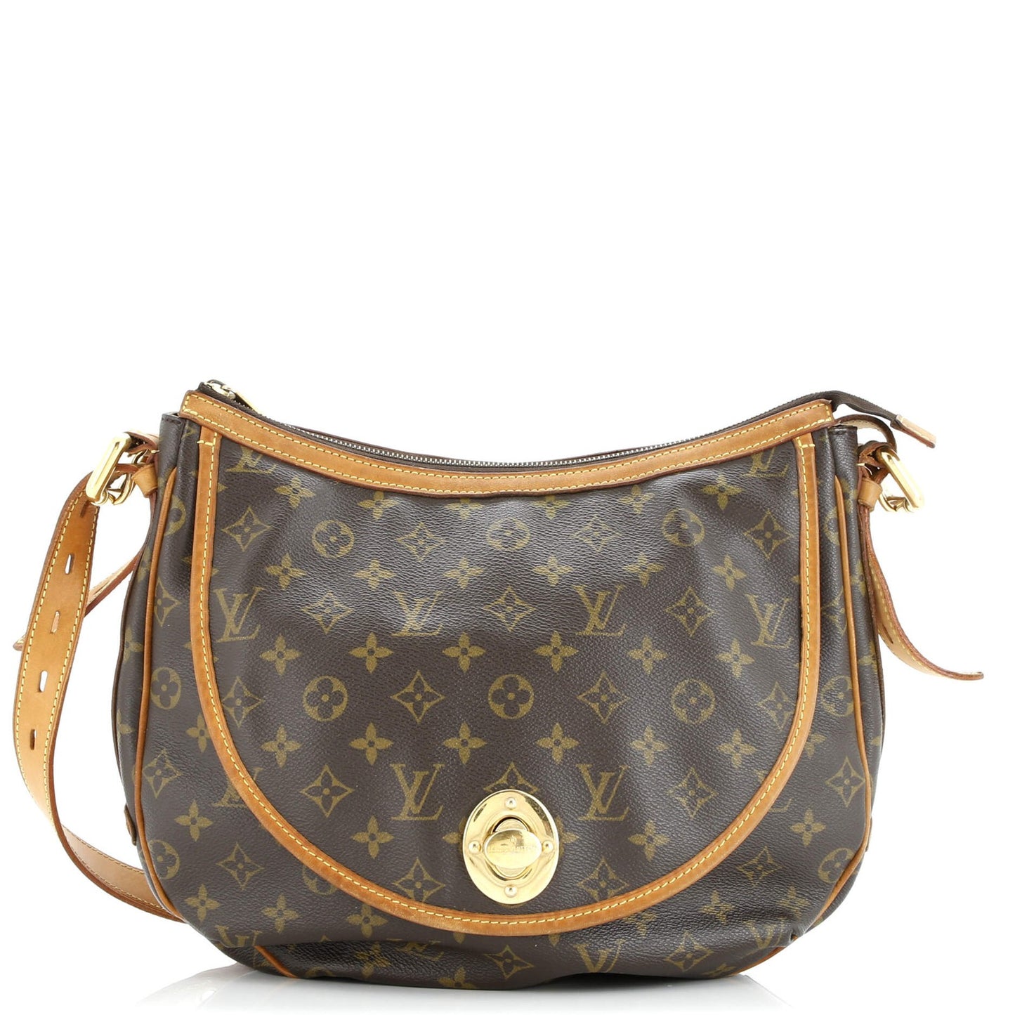 Louis Vuitton Tulum Handbag Monogram Canvas Gm