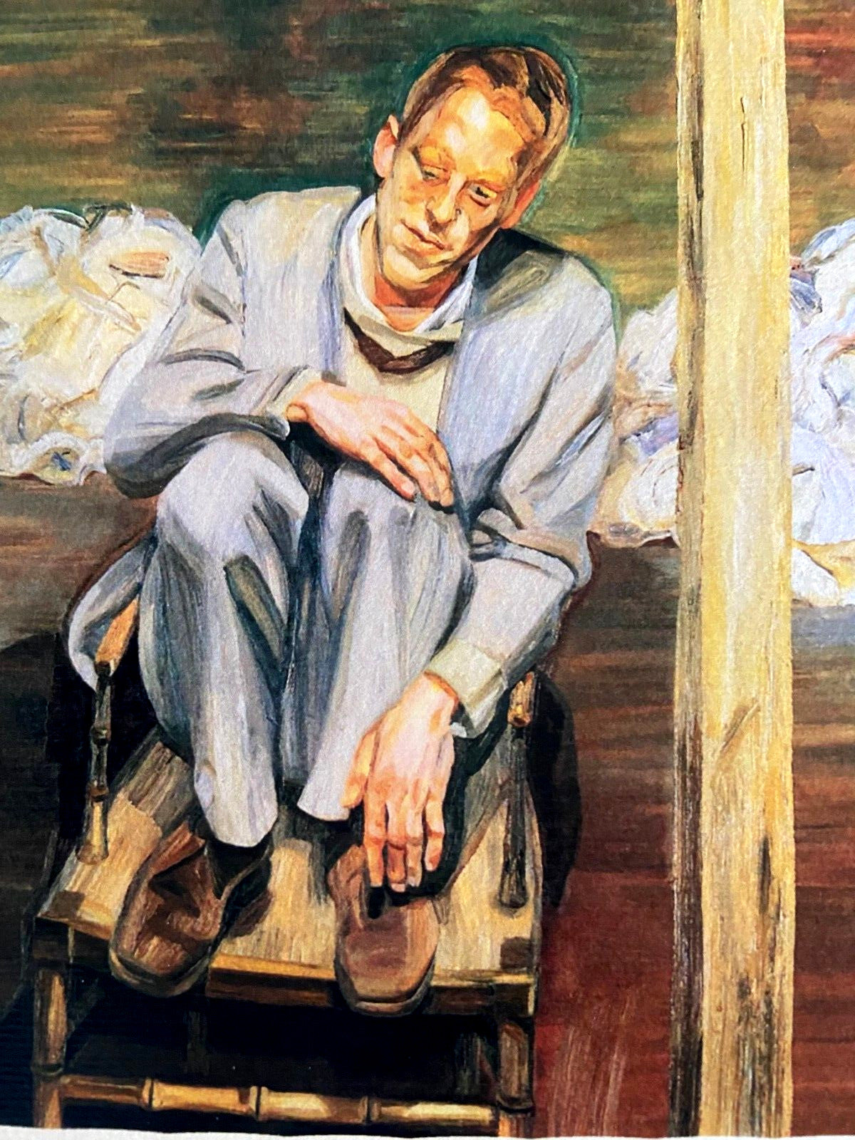 Lucian Freud, Hand-Signed Limited Lithograph Coa Numbered