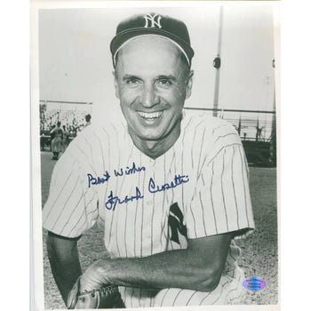 Frank Crosetti Autographed 8X10 Photo