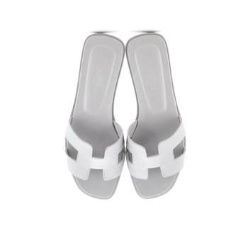 Hermes Women's Leather Oran Sandals