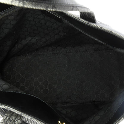 Gucci Double Pocket Tote Gg Canvas Small