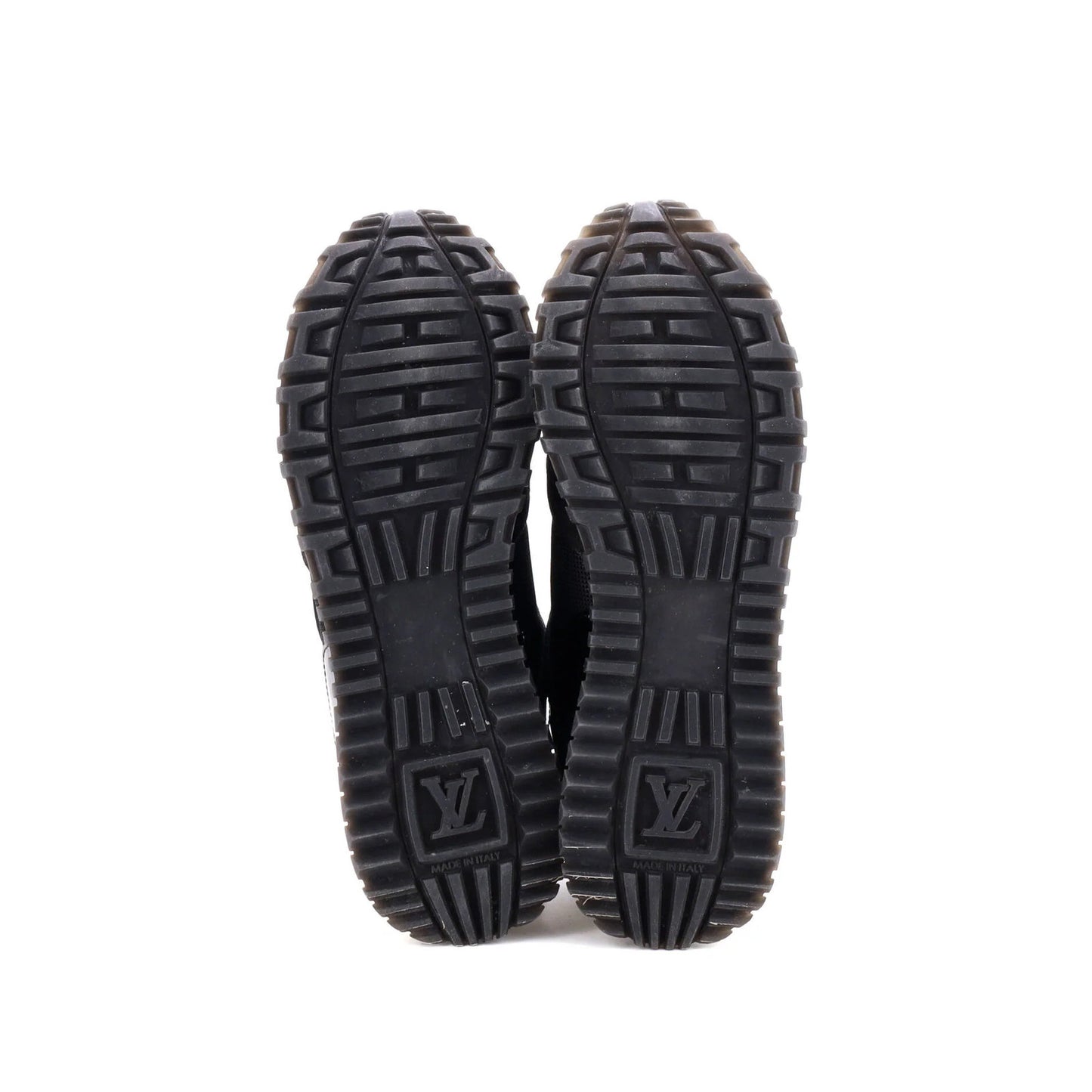 Louis Vuitton Women'S Run Away Sneakers Mesh With Monogram Canvas And Suede