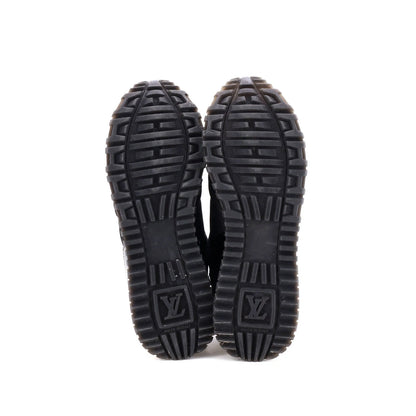 Louis Vuitton Women'S Run Away Sneakers Mesh With Monogram Canvas And Suede