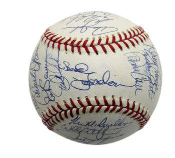 1991 Mets Team Signed By 30 Players Onl Baseball