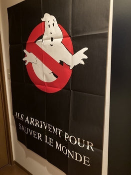 1984 Ghostbusters Original Vintage Oversized Poster One Sheet French Edition