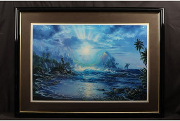 Frame Christian Riese Lassen Serenity Mixed Media Print RC115/ 450 Signed w/